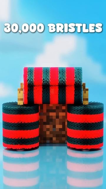 3 на 3 🚗 💦 Майнкрафт-блок на автомойке #удовлетворение