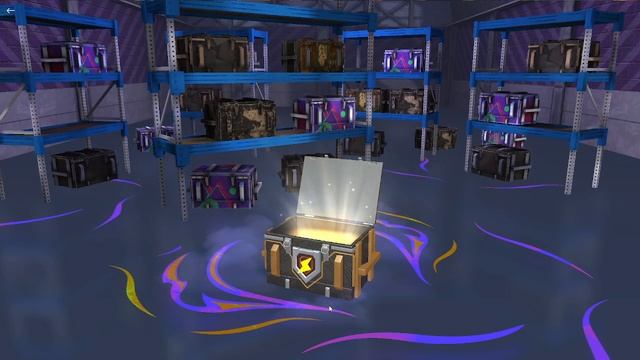 Открываем новогодние сундуки и то, что с них падает)))