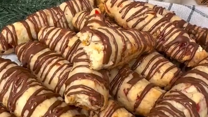 Вкуснейшее ПЕЧЕНЬЕ, которое ты Запомнишь...🍪🍫🍊😋 Рецепт ⤵️