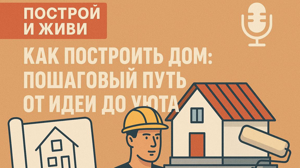 Как построить дом: пошаговый путь от идеи до уюта