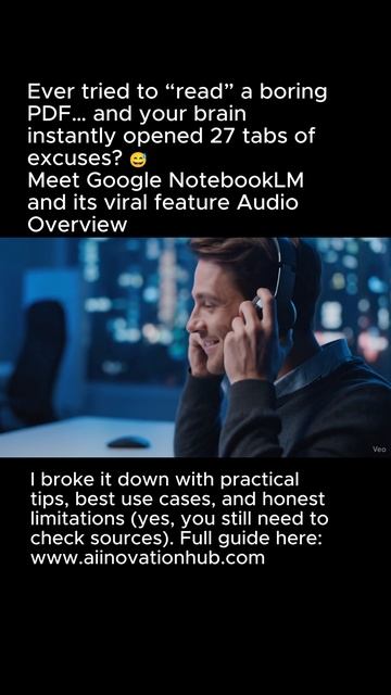 Google NotebookLM Audio Overview