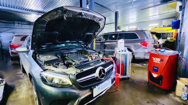 ЗаМеНа АнТиФрИзА с ПрОмЫвКоЙ СиСтЕмЫ ОхЛаЖдЕнИя МеРсЕдЕс GLC -топ #️⃣1️⃣ «КОМФОРТНЫЙ КЛИМАТ»