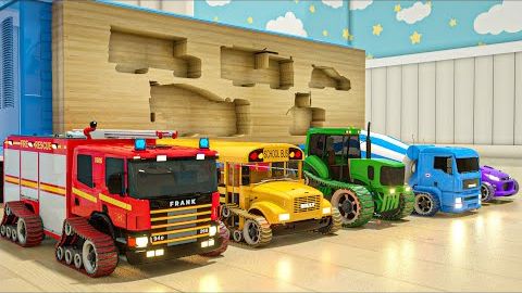 «Колёса автобуса» + песня «Бинго», «Выбери правильные формы для машинок», детские стишки и песенки