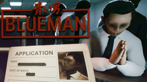 БУКВАЛЬНО КОРПОРАТИВНЫЙ ХОРРОР ► Blueman ► ПРОХОЖДЕНИЕ