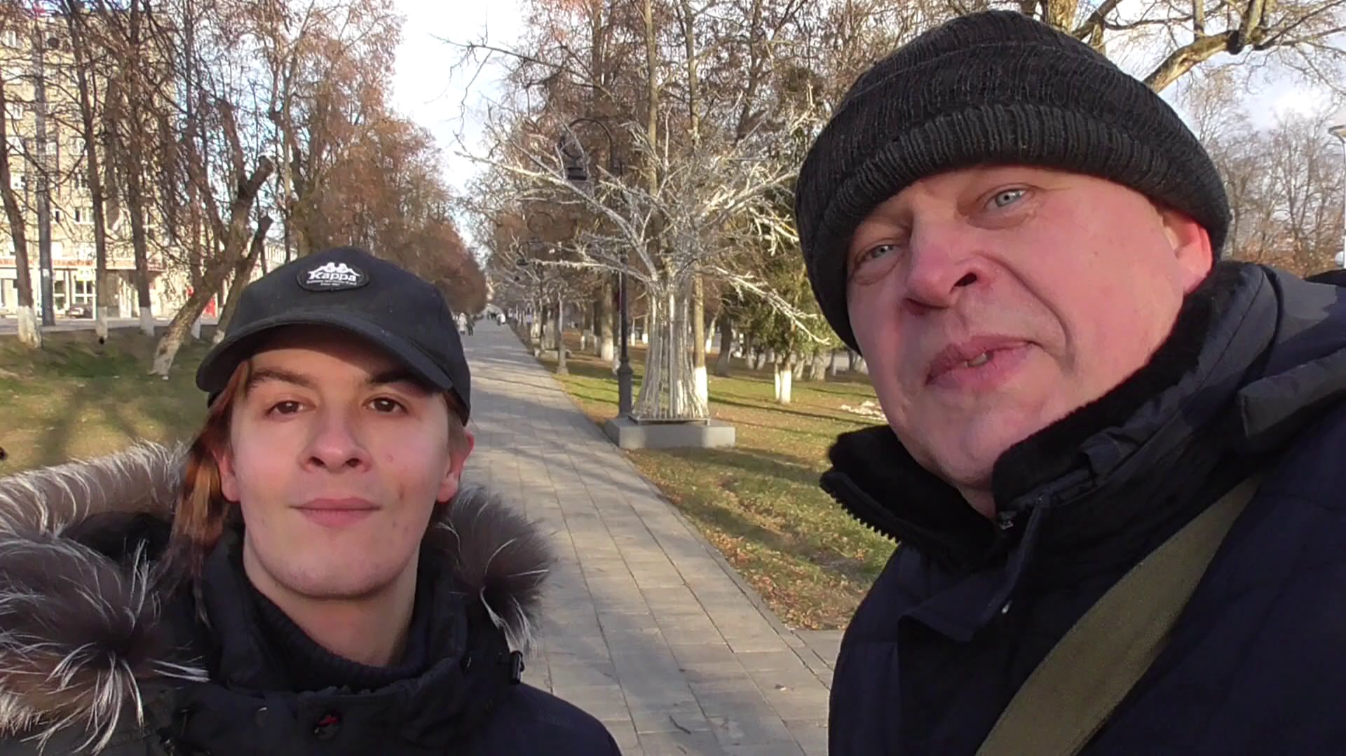 Иван Золо, Геннадий Горин. Встреча в городском парке. Город Орёл, 2025 год