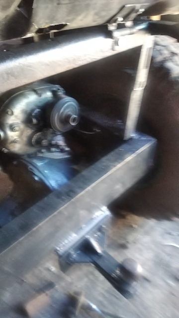 самодельный минитрактор