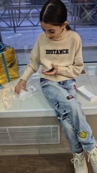 распаковка нового телефона да др