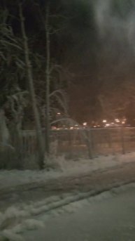 Снежная пушка на ул Федосьино