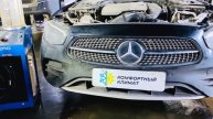 МоЙкА РаДиАтОрОВ МЕРСЕДЕС Е213 ЗаМеНа АнТиФрИзА с промывкой системы MERCEDES E213 место