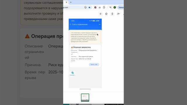Как досрочно снять ограничения в Алипее