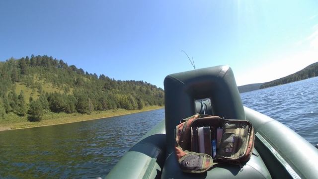 Лодка Sibriver 270 и мотор Hidea 3л/с, тест на КВХ, залив Огур