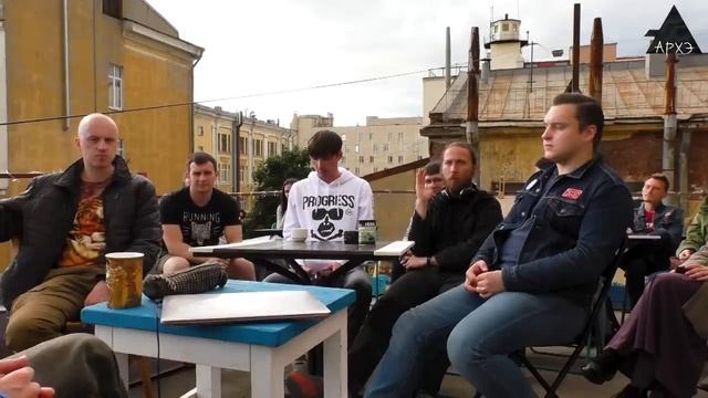 Станислав Дробышевский. Квадратный стол на крыше