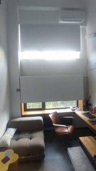 Умный электрокарниз LUMISHADE Tuya голос Алиса пульт