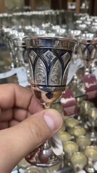 Серебряная рюмка, р00014