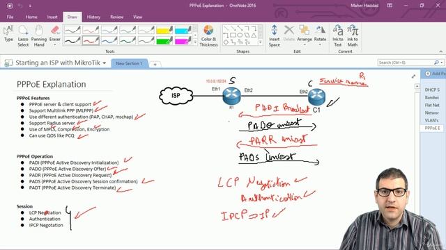 030. PPPoE LCP Authentication and IPCP Capturing PPPoE traffic [RU]