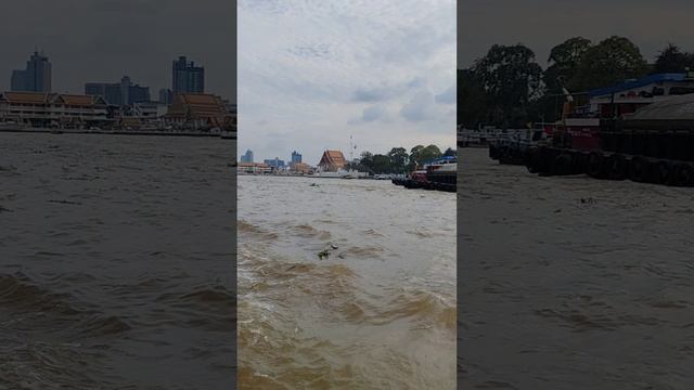 Бангкок прогулка по реке Чаупхрая...