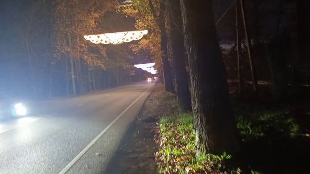 Темнеющая, холодная и новогодняя Мацеста