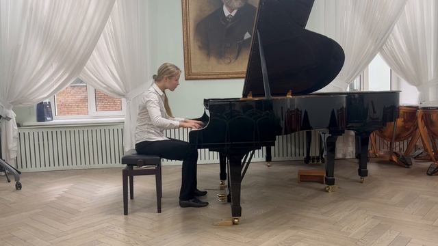 Жалкова Вероника, I возрастная категория, И.С. Бах - ХТК, II том, прелюдия и фуга c-moll