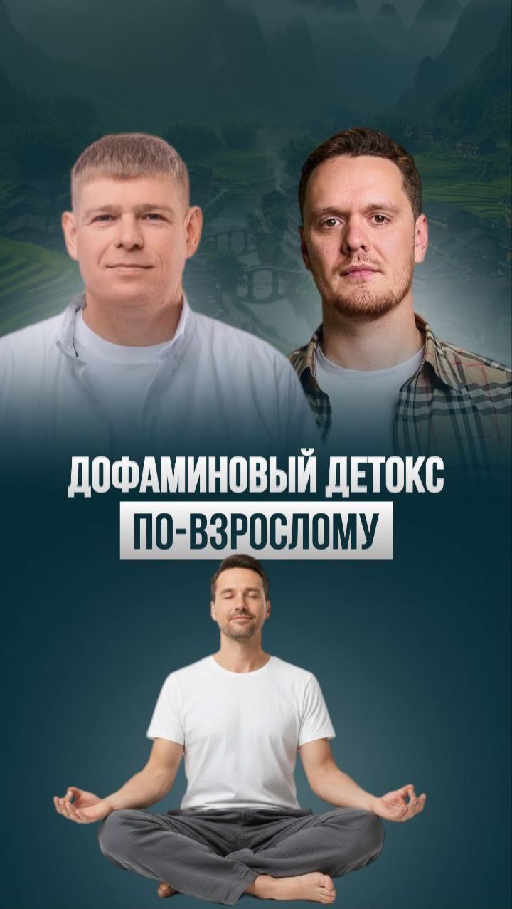 Дофаминовый детокс по-взрослому: 10 дней без еды, слов и телефона 📵