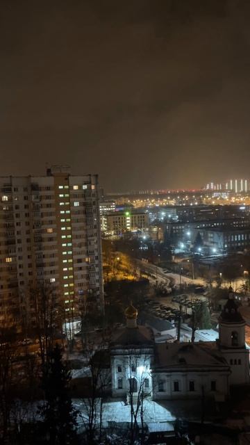 Шум и гам на ул. Лукинская из-за снежной пушки на Федосьино