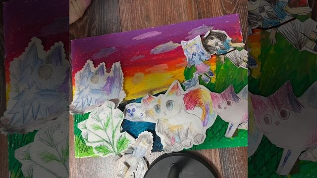 Белка дала леща Космической Кошке своим хвостом которая оторвала Руська🙃