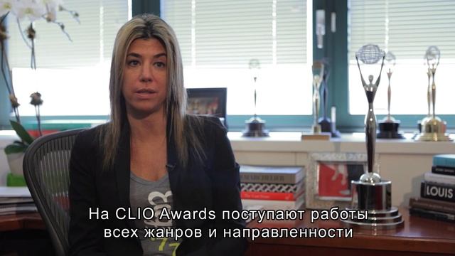 Приветствие Nicole Purcell, президента CLIO Awards, зрителям ABC Show