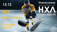 ЕВРАЗ-Сибирь 40+ - Стальные Крылья 40+ (НХЛ игра 13 декабря 2025)
