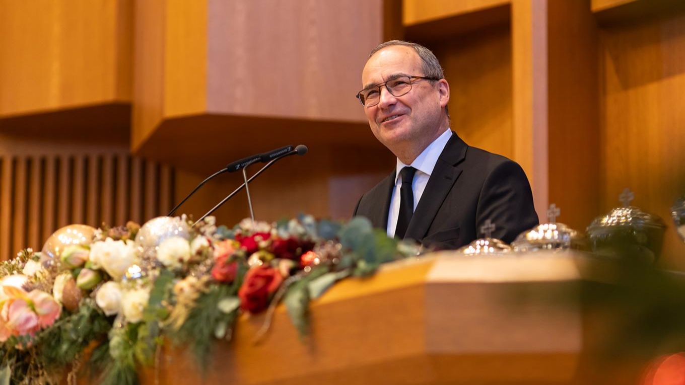 Богослужение первоапостола Жана-Люка Шнайдера 14.12.2025 Германия/Гамбург-Эппендорф, начало 12:00мск