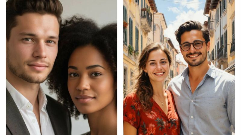 История одного предательства. Русский с афро-француженкой и русская с итальянкой.