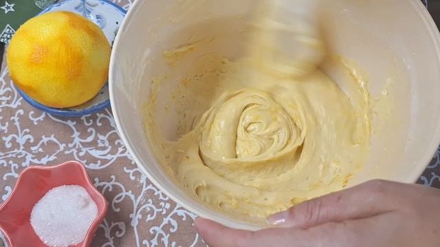 Бисквит с апельсином.