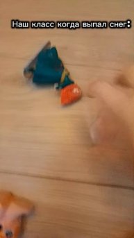а у вас выпал снег?