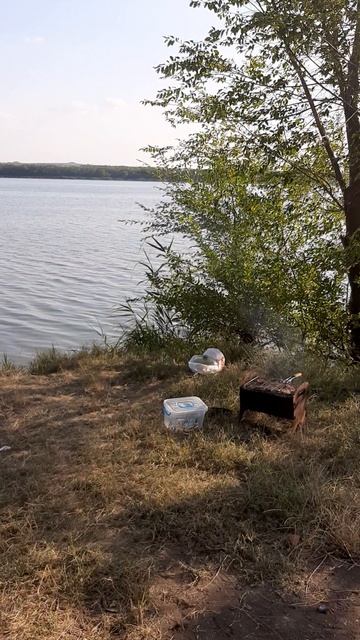 Новотроицкое водохранилище#Ставропольский край#природа#отдых#палатки#