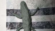обзор ящерицы из глины