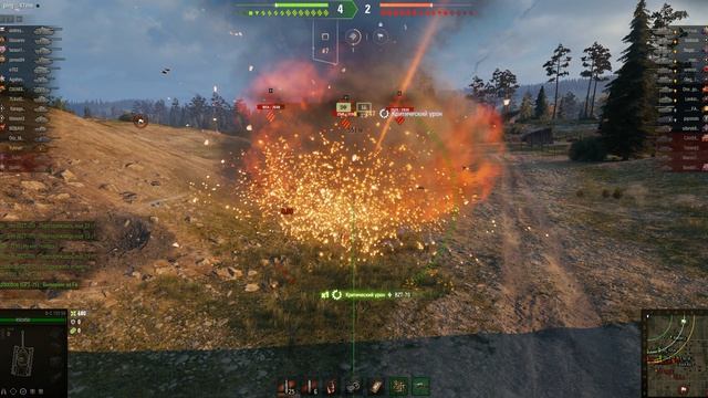 Мир танков. Бой на французской арте. Мурованка. Победа.