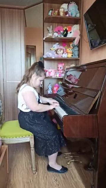 Этюд Шитте. Фортепиано. ДШИ им. Баха 1 класс предпроф.