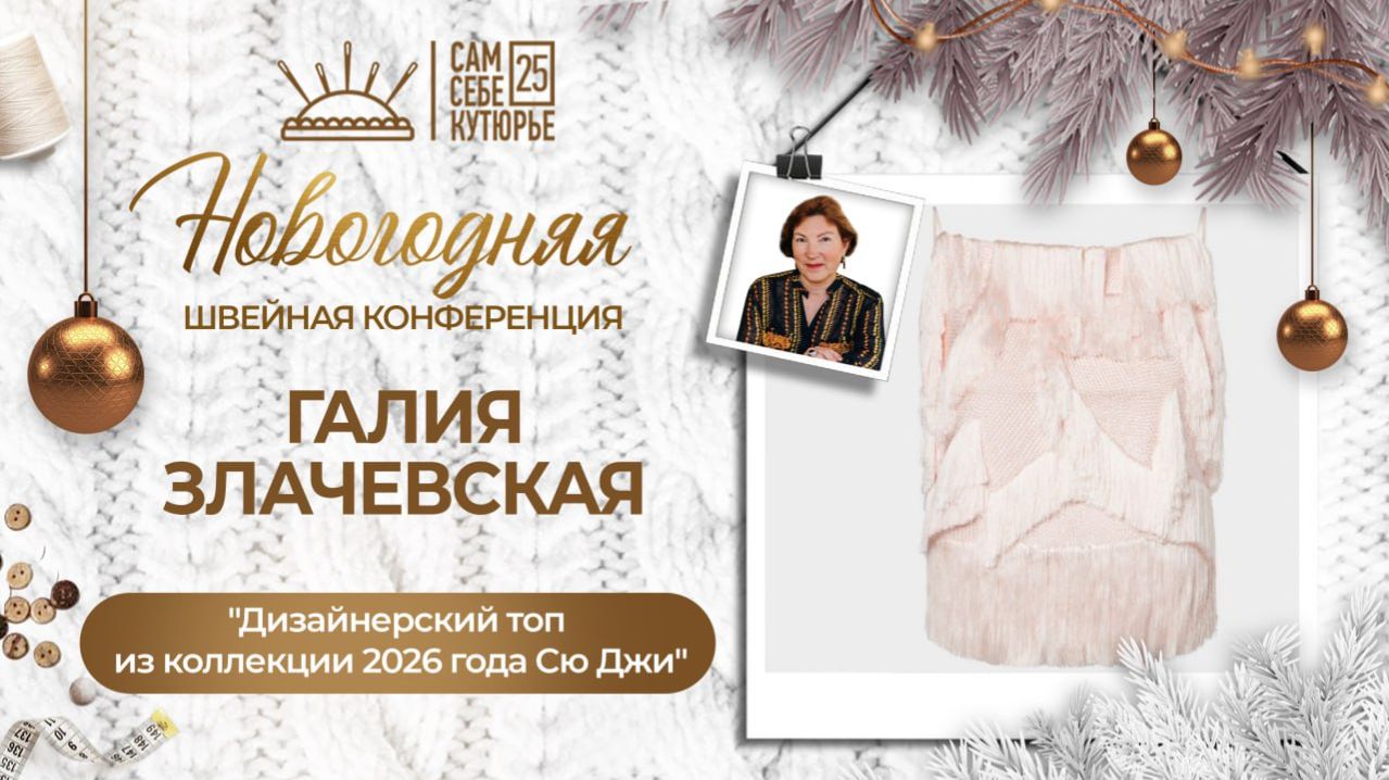 7 день Новогодней конференции "Сам себе кутюрье"