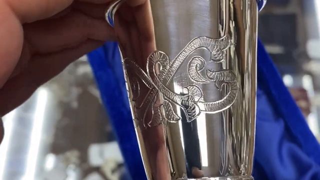 Стопка из серебра, стп00010