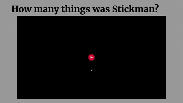 обзор на стикмана