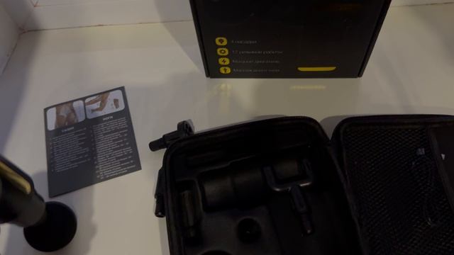 BOGGE PowerPound, Массажер черный перкуссионный электрический