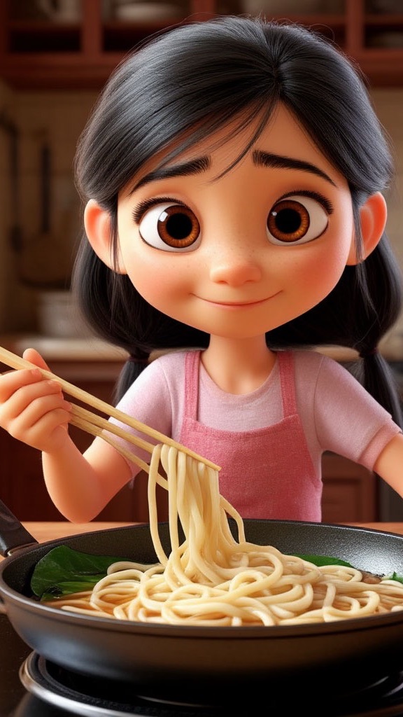 Распаковка ингридиентов для Карри удона с мясом яйцом и овощами