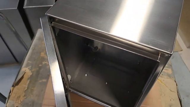 шкаф из нержавейки с наклоном серия SP