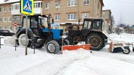 очистка дорог от снега 109 часть