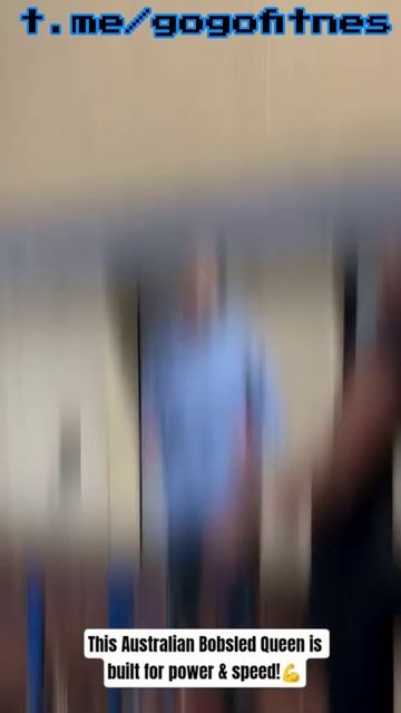 Эта австралийская королева бобслея создана для мощи и скорости 💪