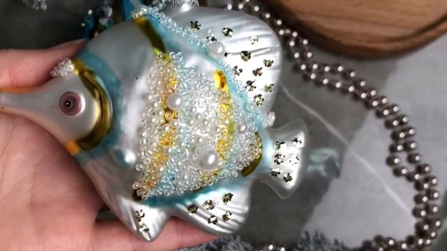 Набор ёлочных игрушек ТРОПИЧЕСКИЕ РЫБКИ, стекло, 13 см, 2 шт., 5030166