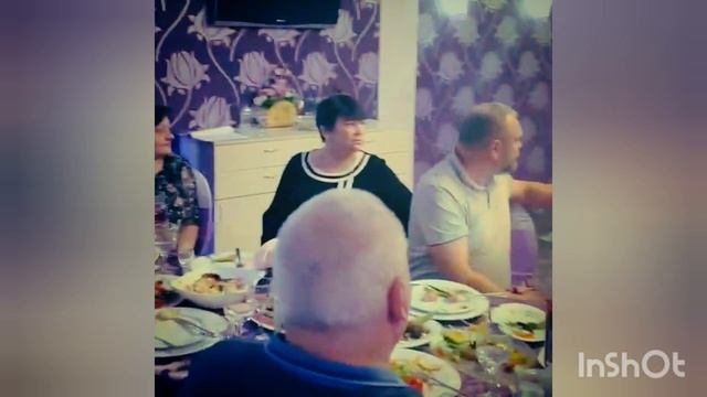 Выступление на юбилее