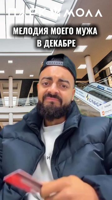 Мелодия моего мужа в декабре #паркмоллшутит