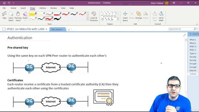 045. IPSEC Authentication (Pre-shared key vs Certificates) [RU]
