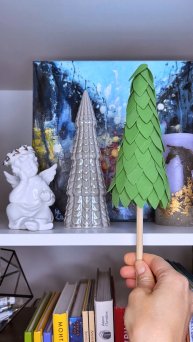 Елка из фоамирана