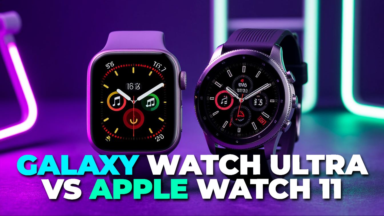 Galaxy Watch Ultra или Apple Watch Series 11 — лучшие часы 2025?