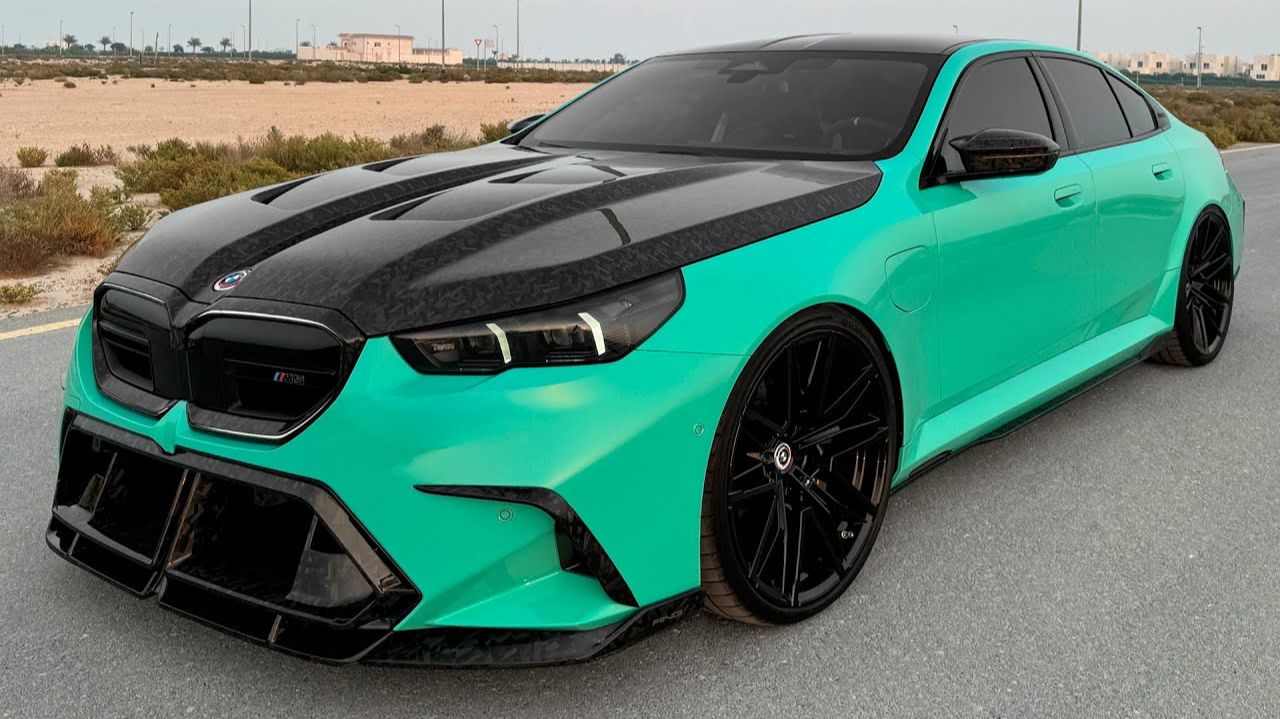 BMW M5 эксклюзив — новый смелый проект от RNG